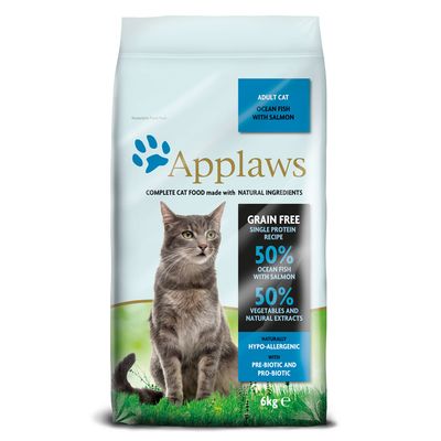 Suché krmivo pro kočky Applaws 6 kg/7,5 kg – sleva 25 %!*