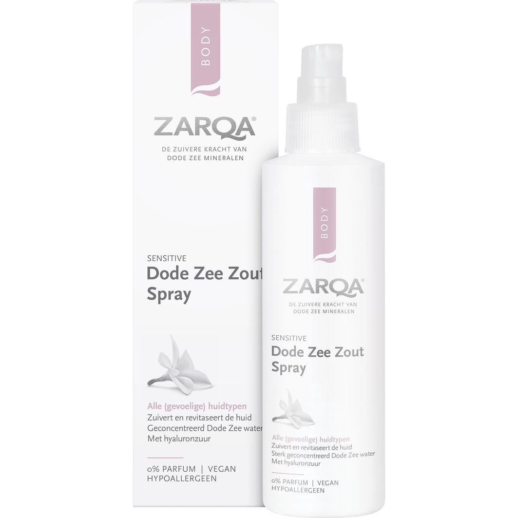 Telový sprej ZARQA Totes s morskou soľou - 200 ml