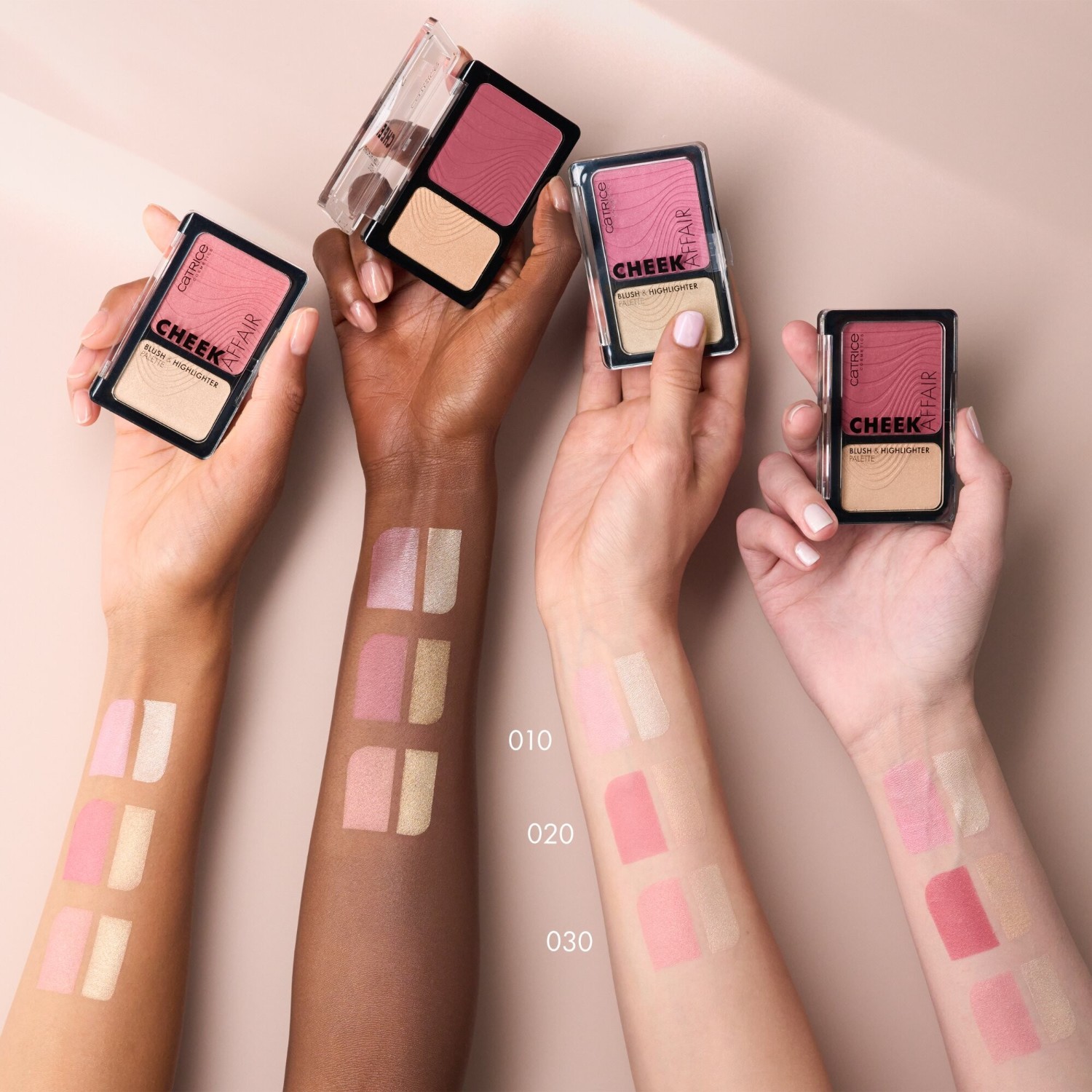 Catrice Cheek Affair Blush & Highlighter Palette