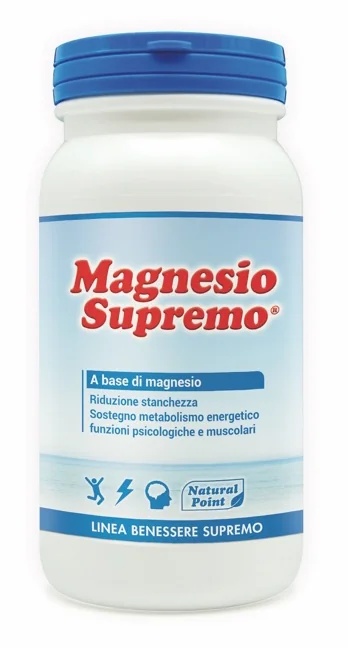 SUPREME MAGNESIUM Complément alimentaire de magnésium Supreme 150 g contre la fatigue et le stress