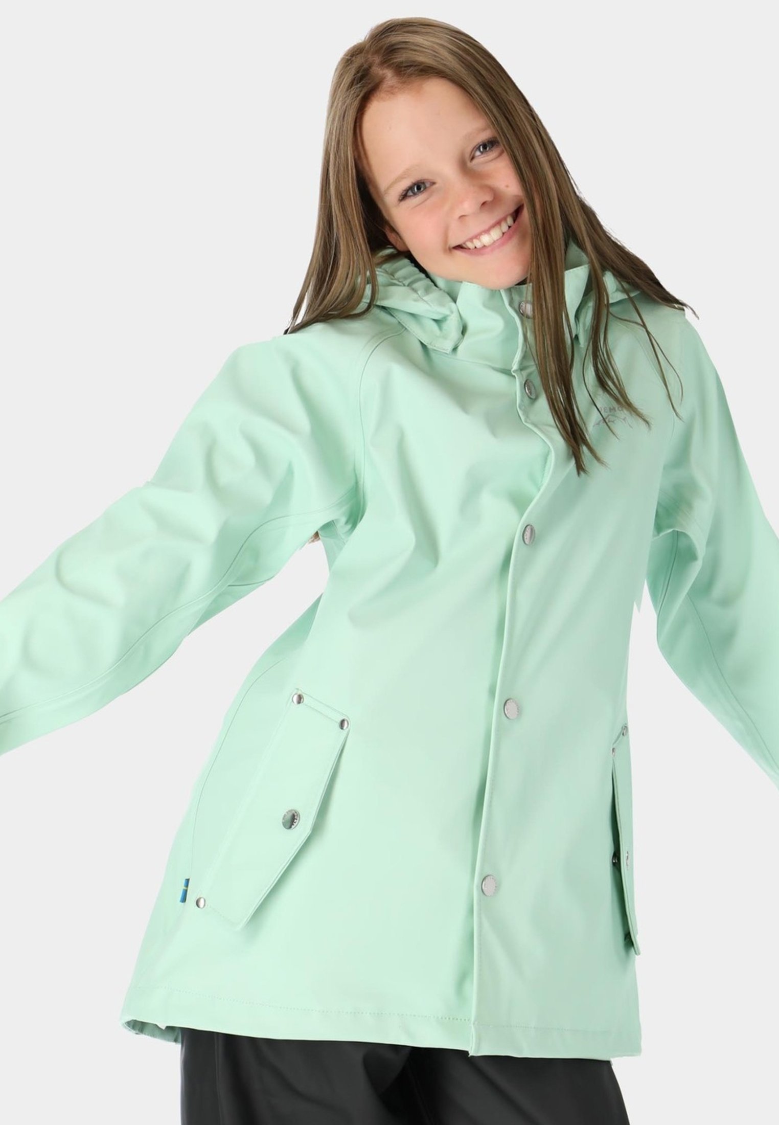 Swedemount VÄDERÖARNA JR - Veste imperméable - mint