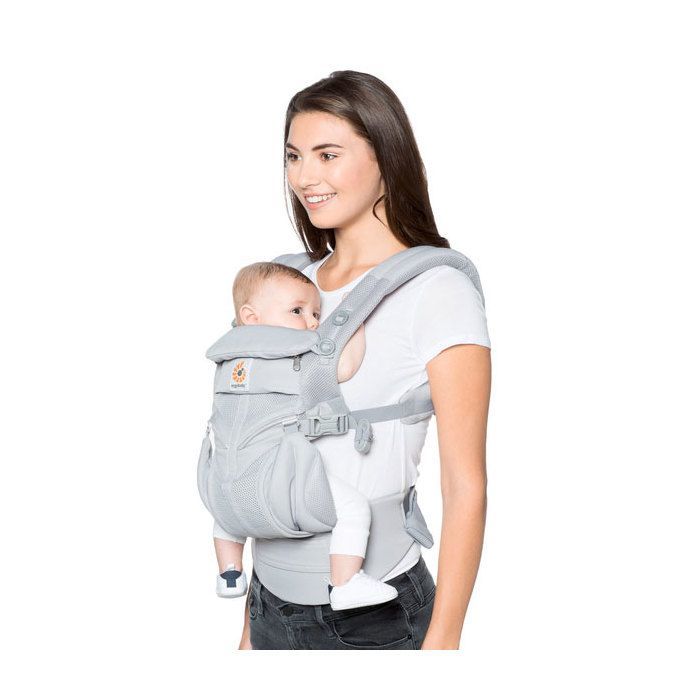 Porte-bébé physiologique ERGOBABY Omni 360 CAM gris perle - 4 positions de portage