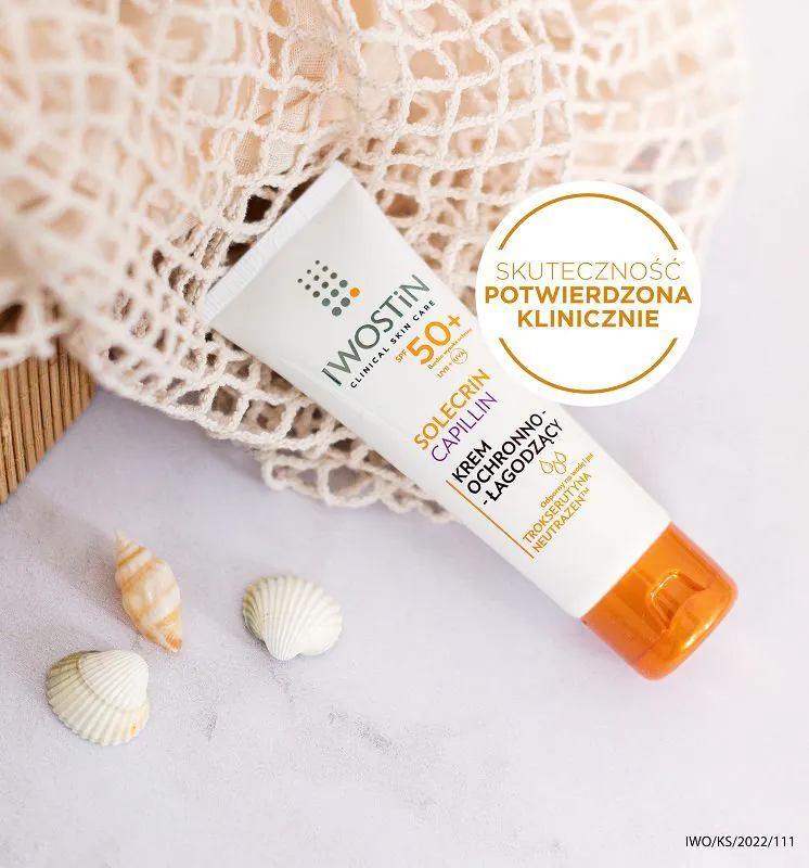 Iwostin Solecrin Capillin Krem ochronny SPF 50+