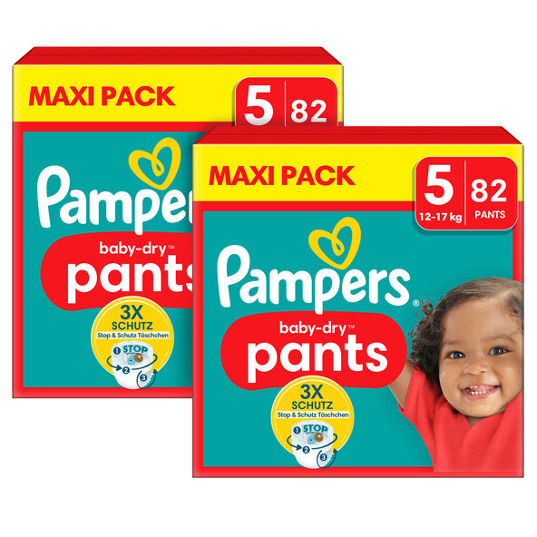 Βρεφικά παντελόνια στεγνού τύπου, Gr. 5 Junior, Maxi Pack, σετ 2 τεμαχίων