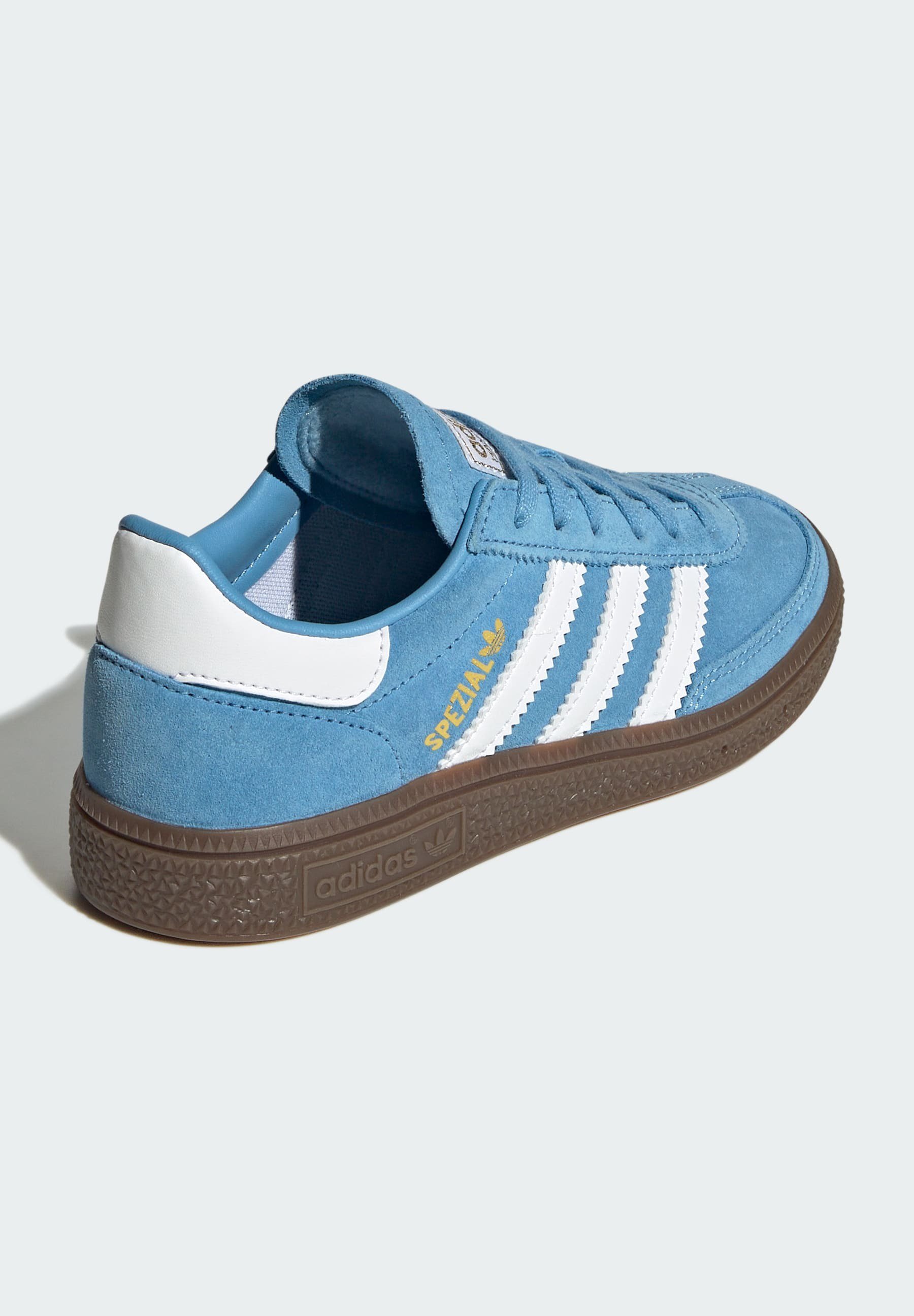 adidas Originals HANDBALL SPEZIAL UNISEXE - Baskets - bleu clair, semelle blanche gomme