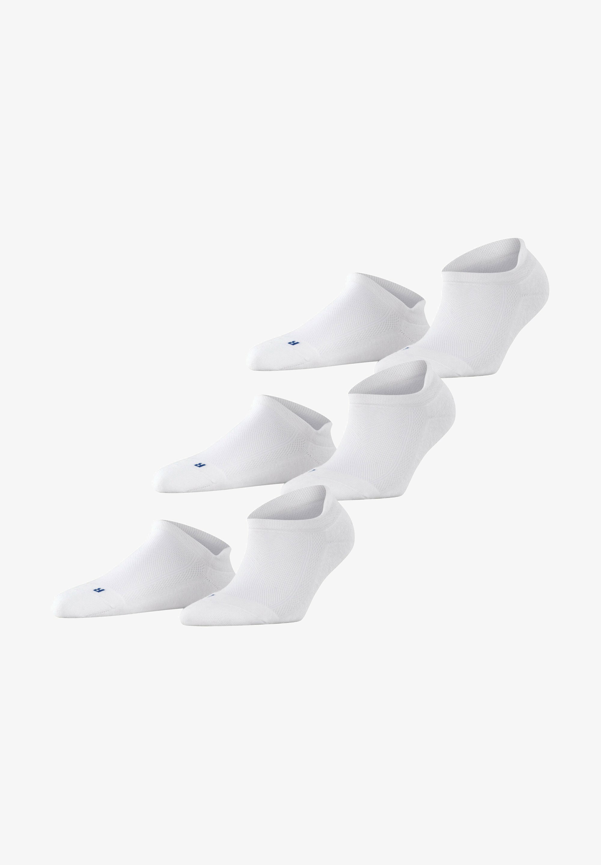 FALKE COOL KICK 3-PACK UNISEX LIGHT CUSHIONING - Socks - white