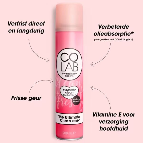 Colab Supreme Clean suhi šampon<br>200ml