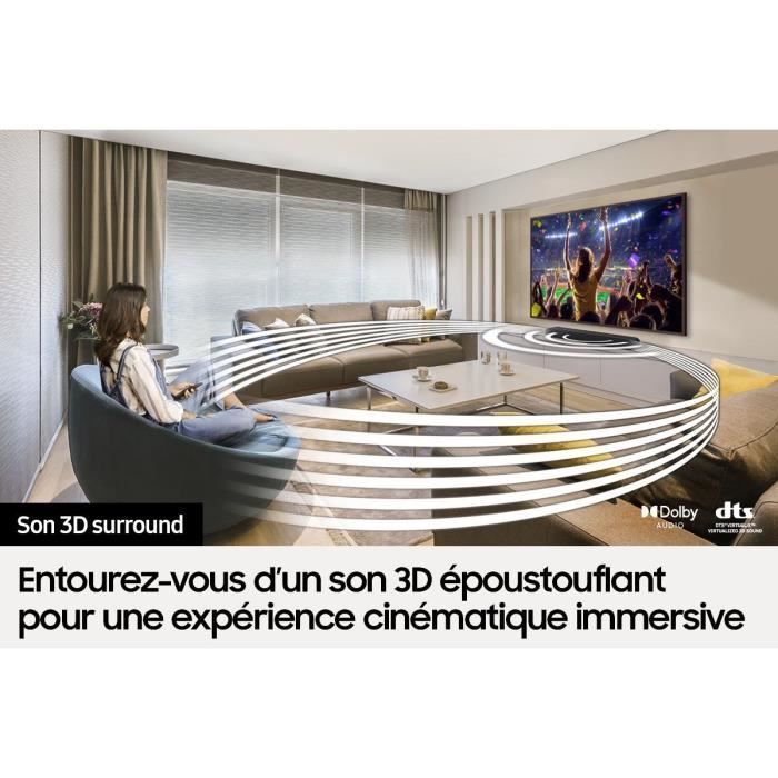 Barra de sonido SAMSUNG HW-S50B 3.0 - Diseño compacto - Subwoofer integrado - Bluetooth