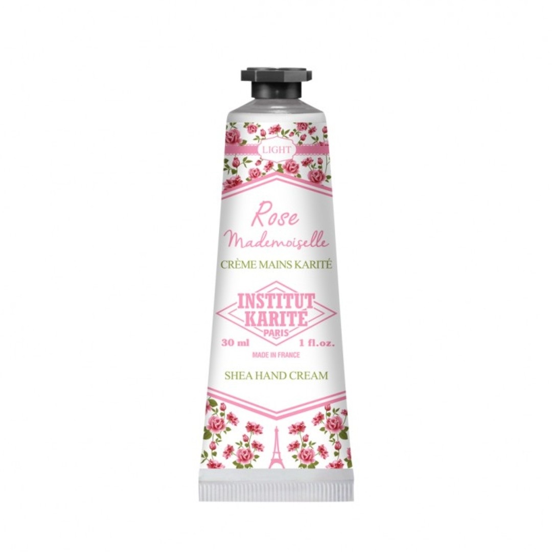 Cremă de mâini ușoară cu extract de shea de la Institut Karité Rose Mademoiselle