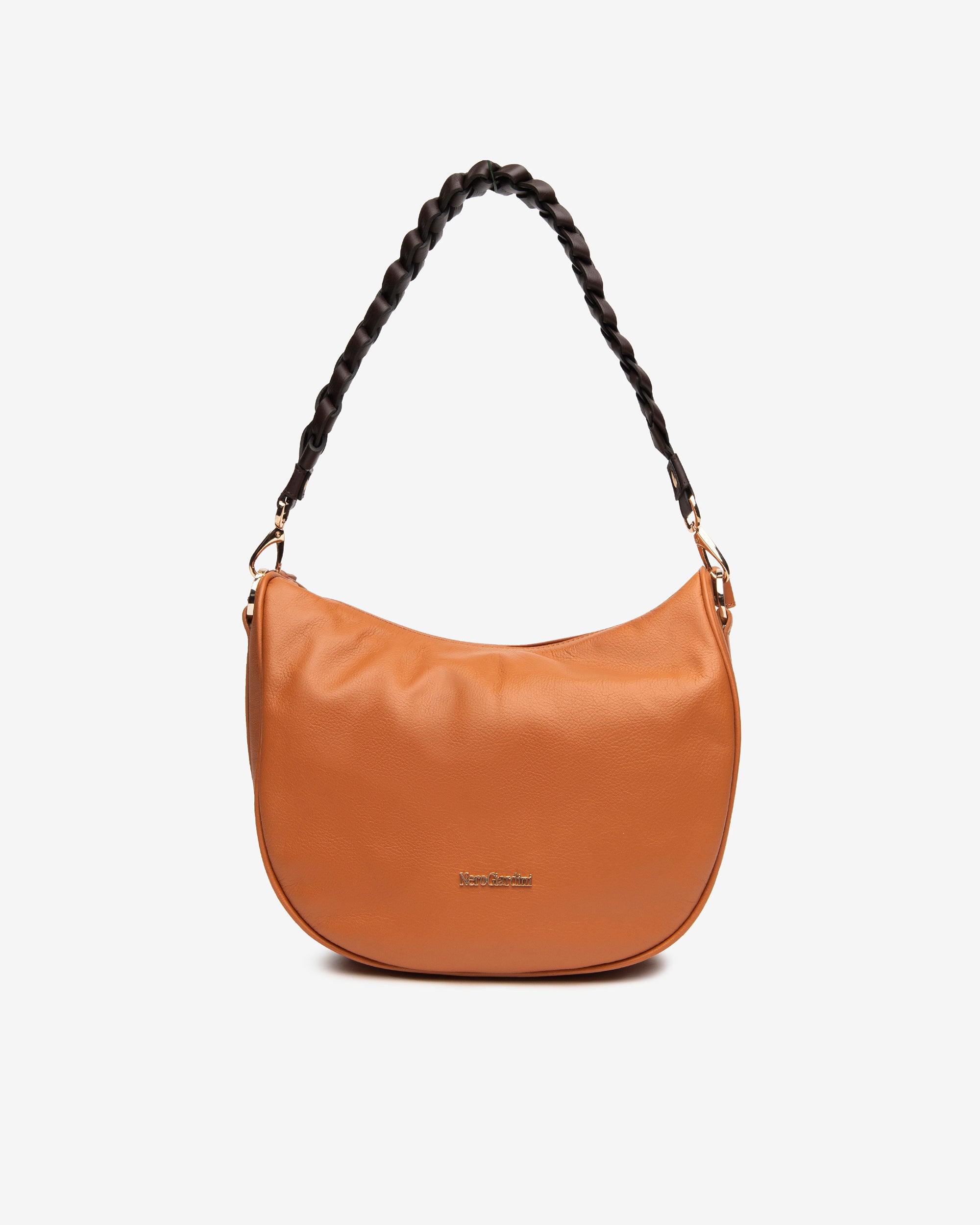  Hobo-Tasche aus Leder für Damen