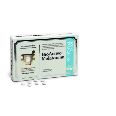 Bioaktivt tillskott för fridfull sömn Melatonin 60 kapslar 60 kapslar
