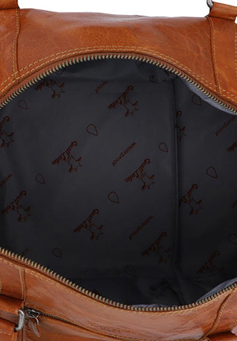 Gusti Leather RUBEN - Weekendtas - honingbruin