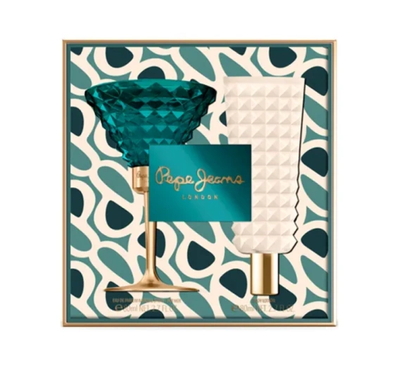 Pepe Jeans Celebrate for Her woda perfumowana spray 80 ml   balsam do ciała 80 ml