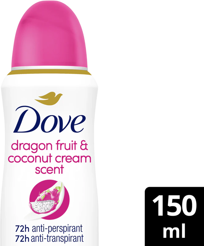 Desodorante em spray Dove Advanced Care Go Fresh Pitaya e Coco
