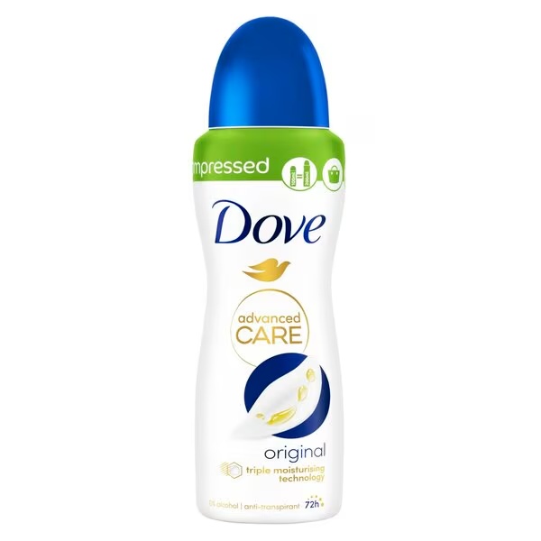 Dove Original komprimirani dezodorans u spreju<br>100ml