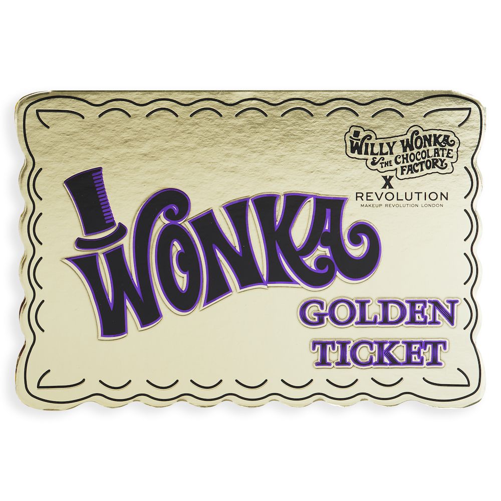 Paleta sjenila za oči Willy Wonka Golden Ticket Palete sjenila za oči i šminka