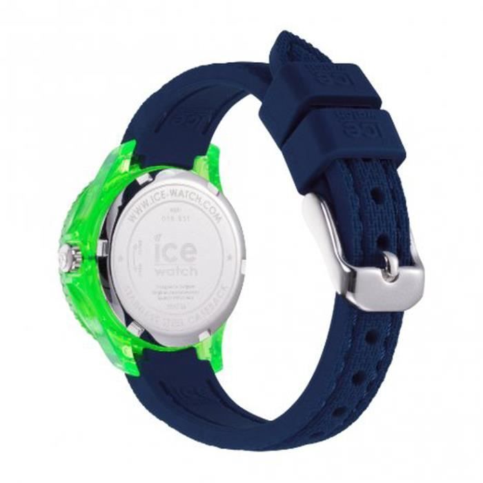 Montre enfant - ICE WATCH - Ice Cartoon XS Dino - Bracelet silicone vert - Étanche 100m - 28mm