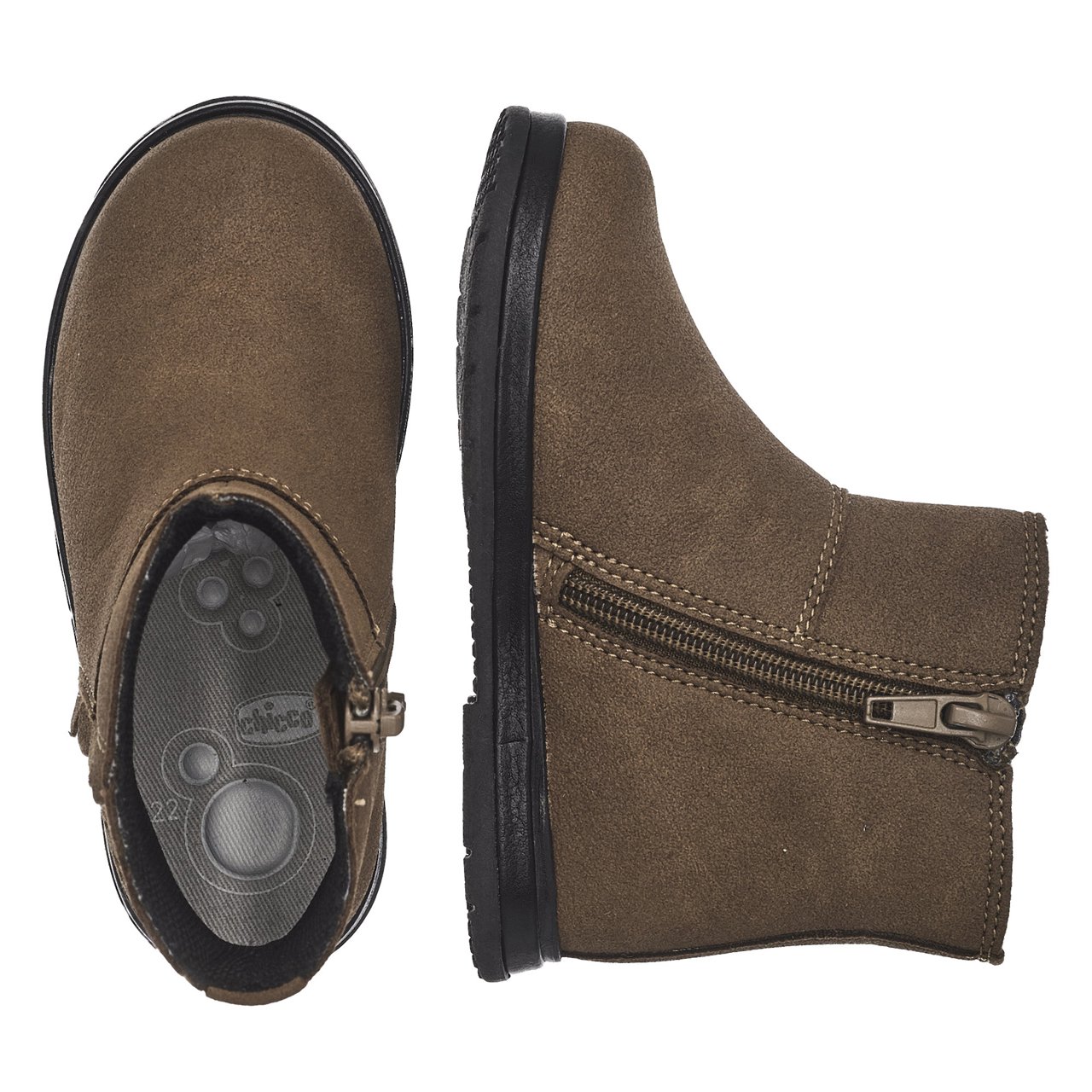 Glockenförmige Stiefeletten für Mädchen