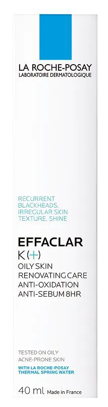 La Roche-Posay-Posay Effaclar K+ Odnawiający krem do skóry tłustej