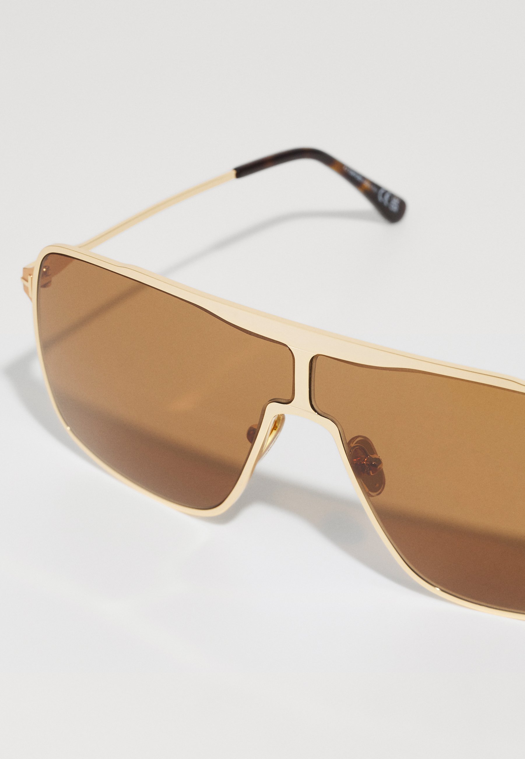 Occhiali da sole Tom Ford ZAPPA - color oro intenso lucido/marrone