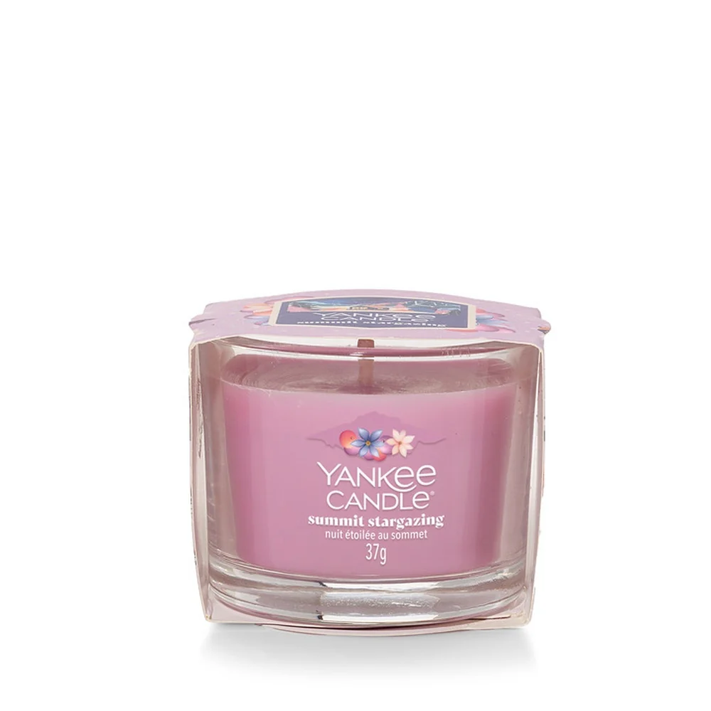 Filled Votive Candles Summit Stargazing - Candela Profumata