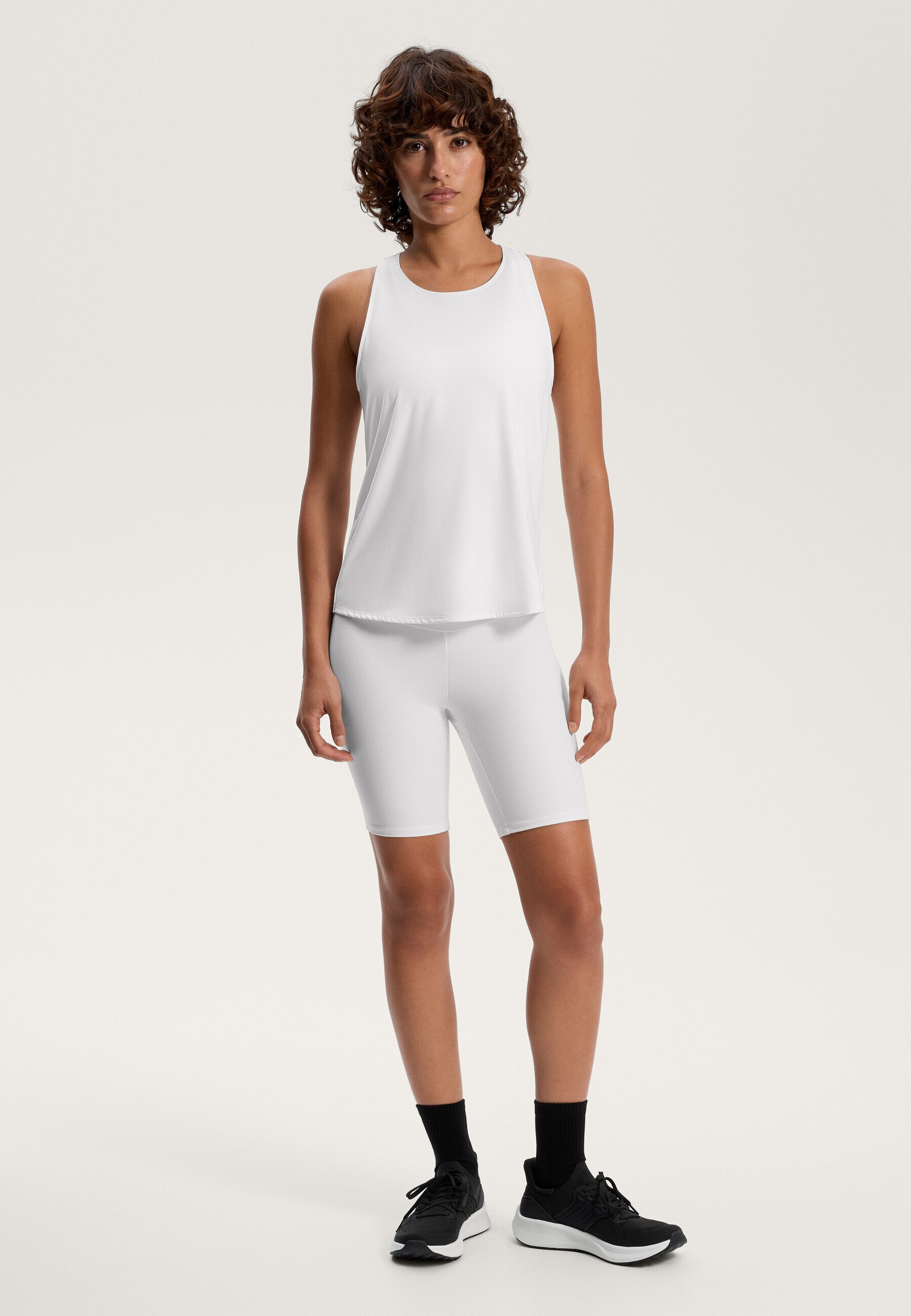 OYSHO CROSS-BACK COMFORTLUX - Parte superiore - bianca