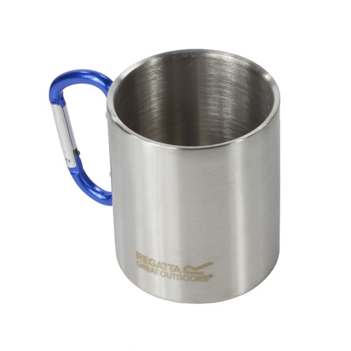 Mug en acier inoxydable Great Outdoors avec mousqueton pour le camping et la régate