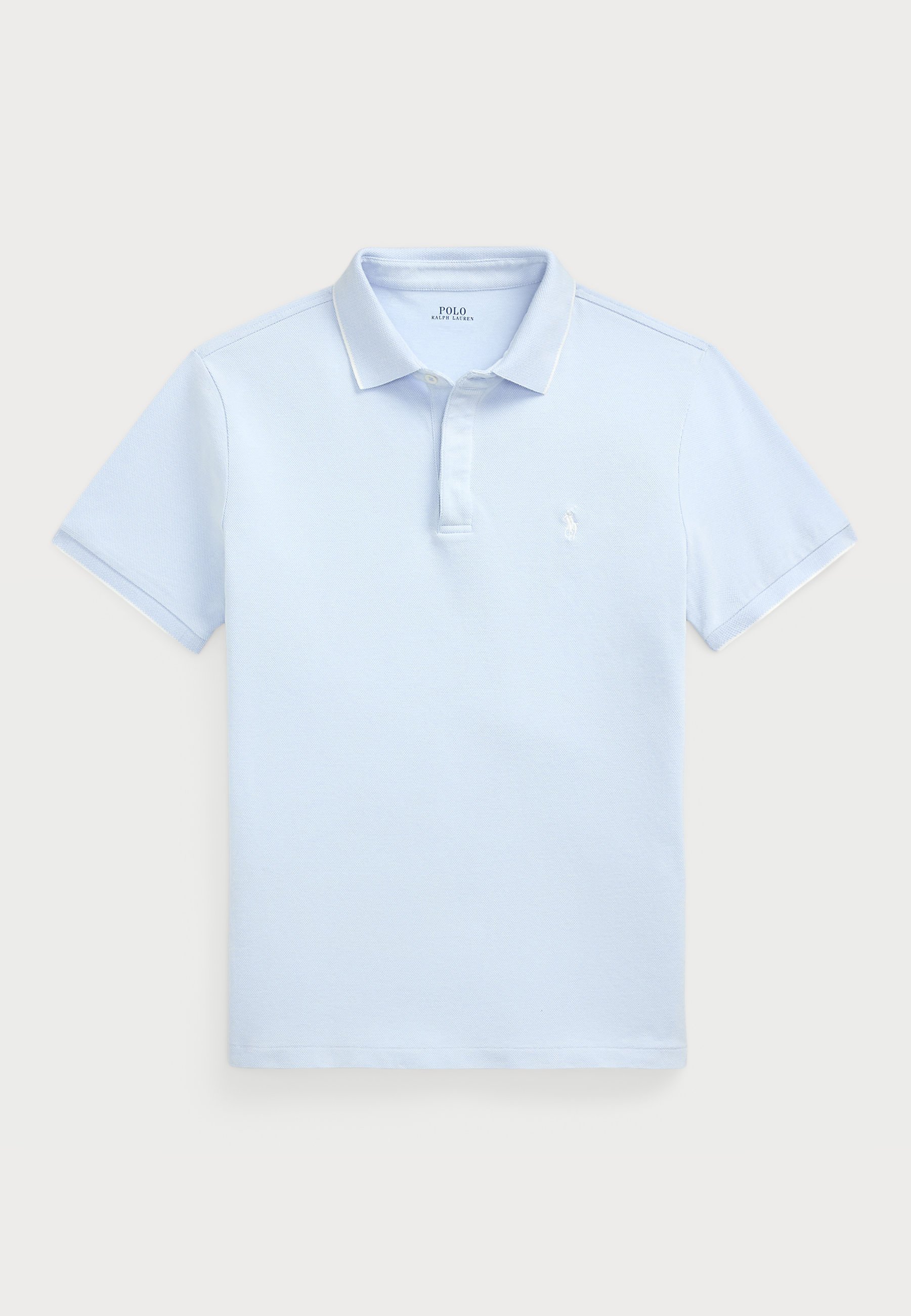 SLIM FIT STRETCH OXFORD MESH POLO - Poloskjorter - office blue/whitePolo Ralph Lauren