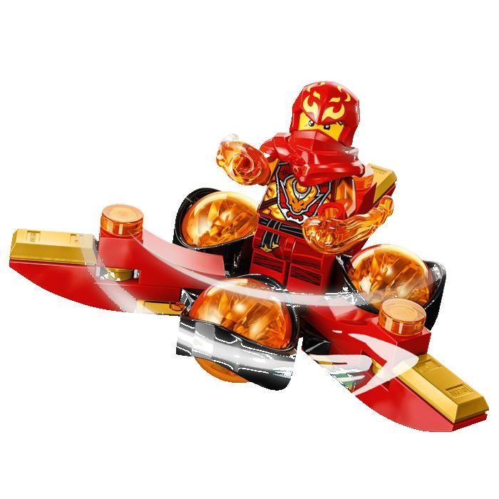 LEGO ninjago 71777 Le salto Spinjitzu : le pouvoir du dragon de Kai Cadeaux Jouets Objets de collection 6+