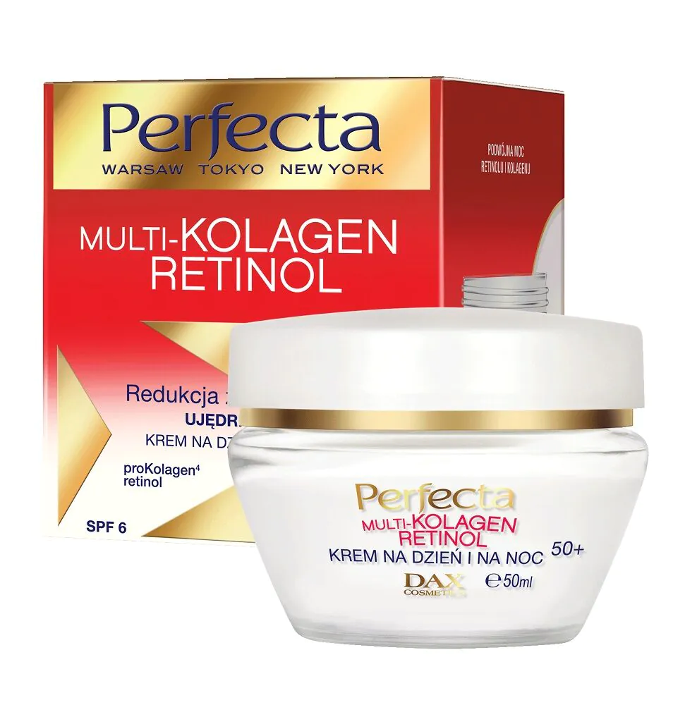 Perfecta Multi Kolagen Retinol Krem 50+ dzień/noc