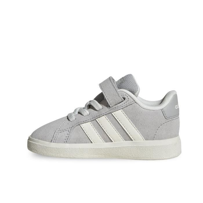 Scarpe Adidas Grand Court 00S El I per neonati e bambini piccoli, grigie JR0782