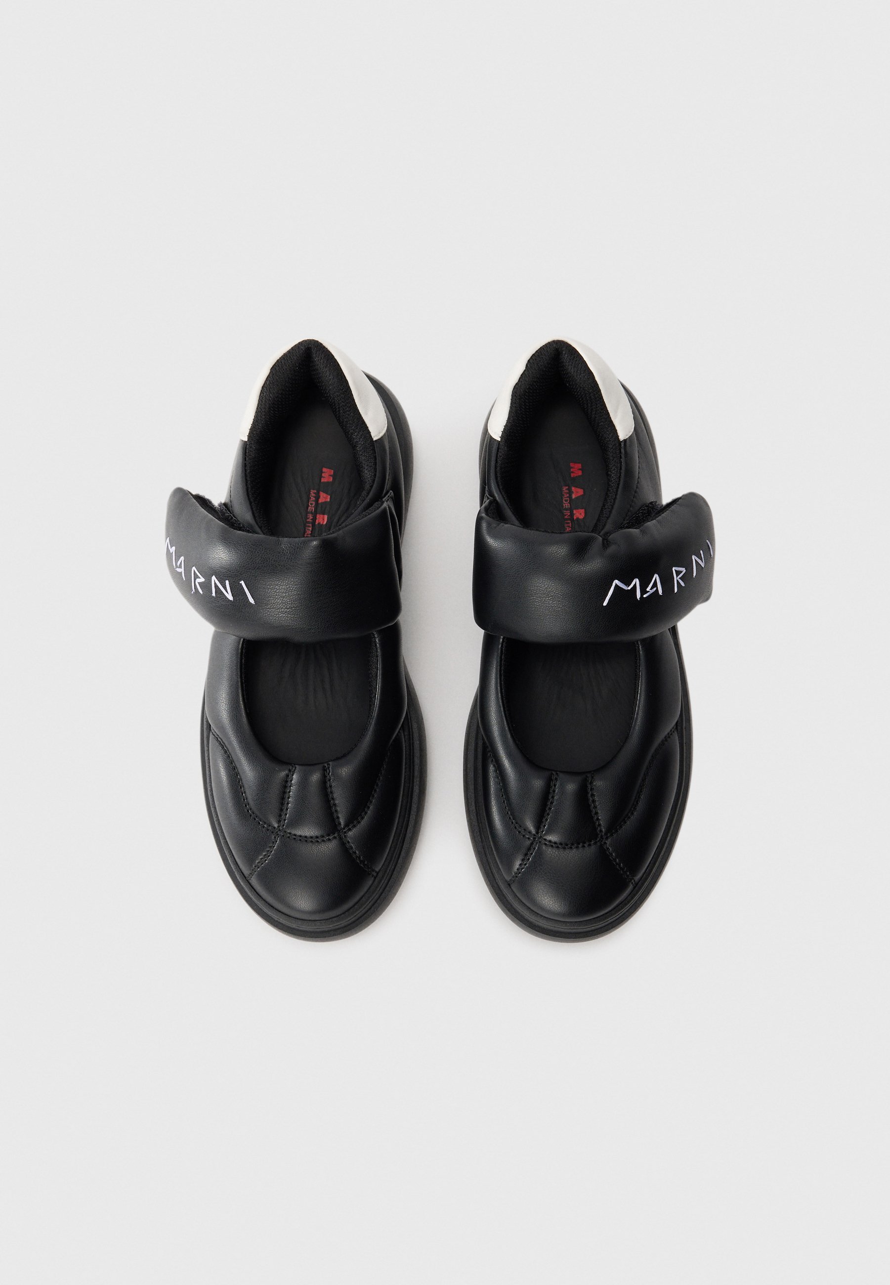 Marni UNISEX - Slipper - schwarz/weiß