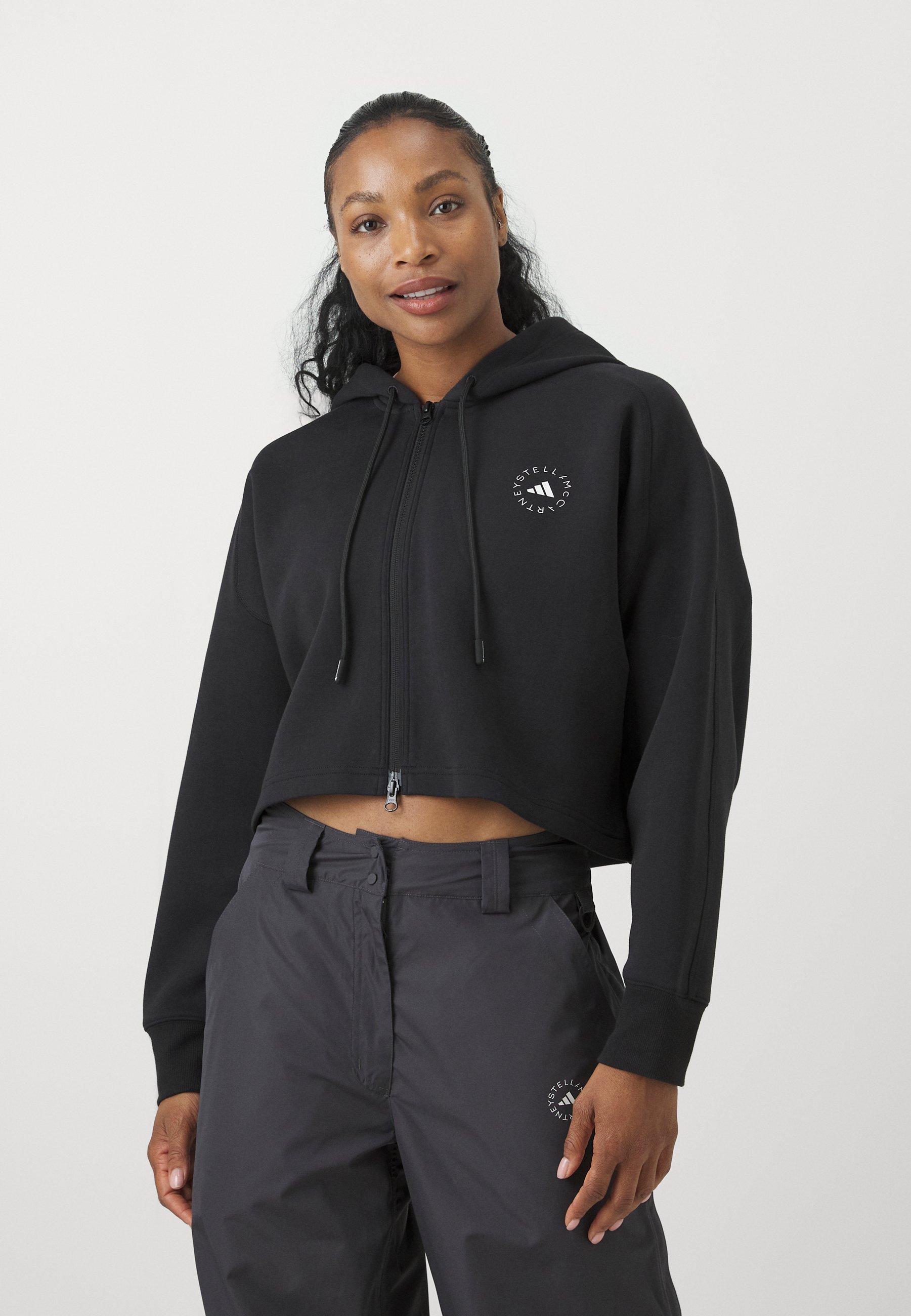 adidas by Stella McCartney PUUVILJAGA dressipluus - Lukuga dressipluus - must