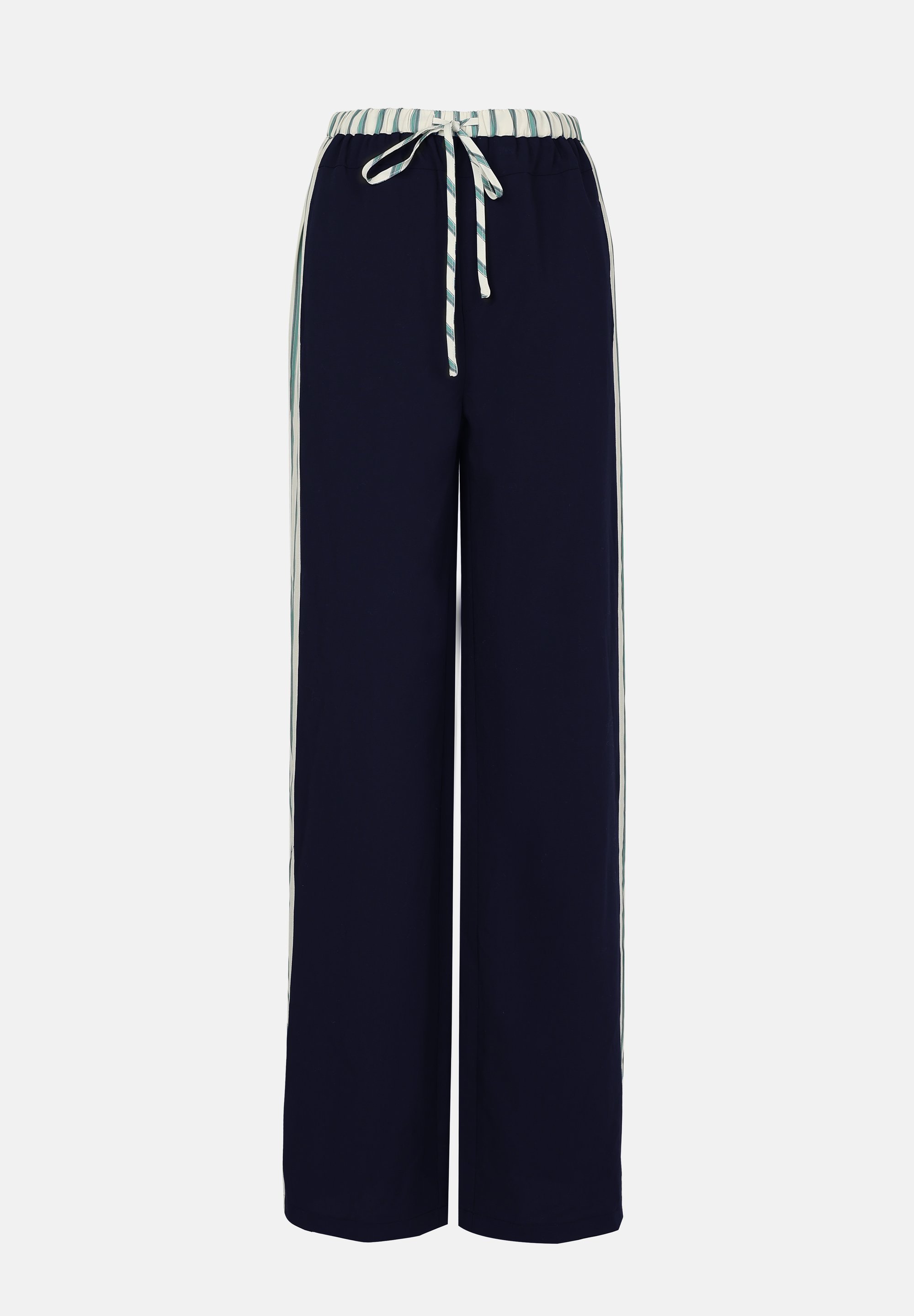 Even&Odd Lange Broek - marineblauw