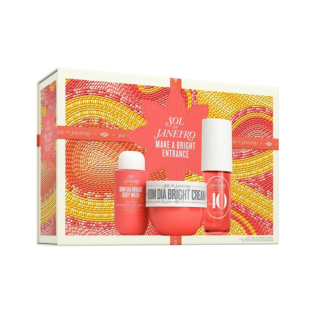Set za njegu tijela Sol de Janeiro Bom Dia: Zablistajte – 1 komad