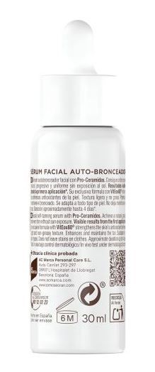 „Miracle Bronze“ savaiminio įdegio veido serumas Po deginimosi