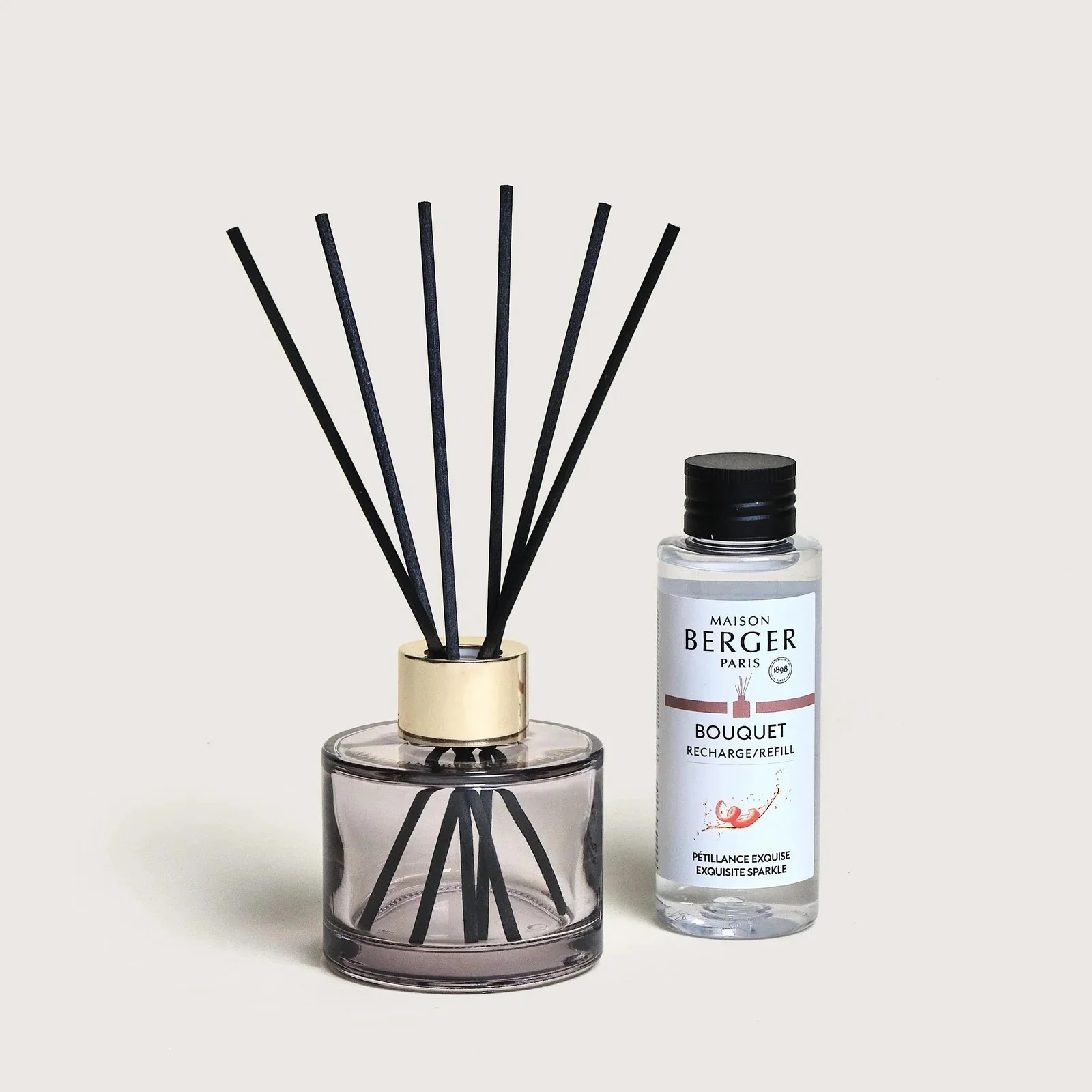Bouquet Parfumé Cofanetto ROSALIE Duo Mini Bouquet e Spray - Pétillance Exquise - Diffusore di Profumo, Profumo per Diffusore