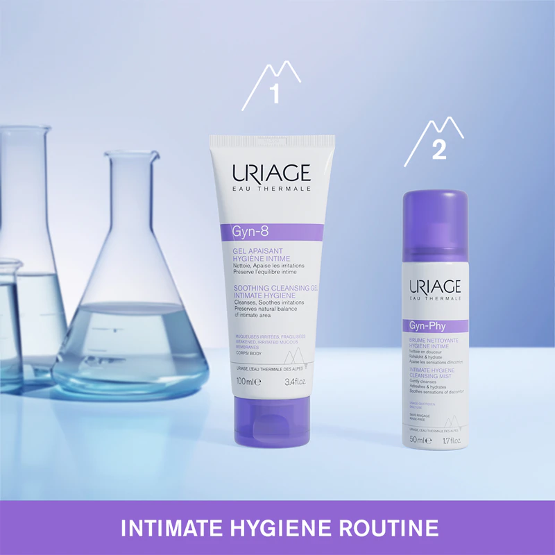 Uriage Gyn-Phy Gyn-8 Soothing Cleansing Gel Intimate Hygiene intímny hygienický gél pre podráždenú pokožku