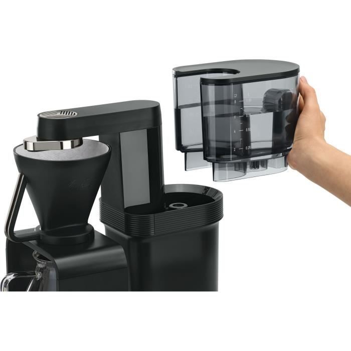 Cafeteira de filtro - MELITTA - Epour 1024-11 - 1515 W - 2/8 xícaras - Preto/Cromo
