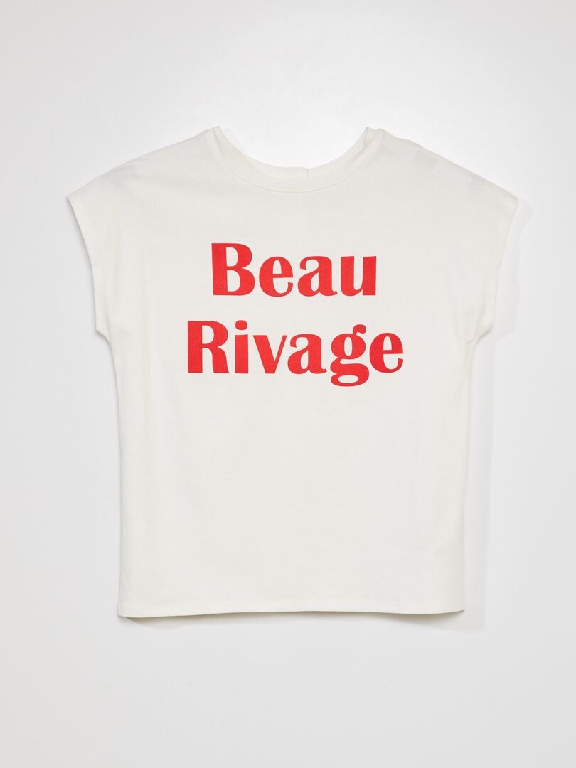Camiseta Beau Rivage - So Easy - VERMELHA