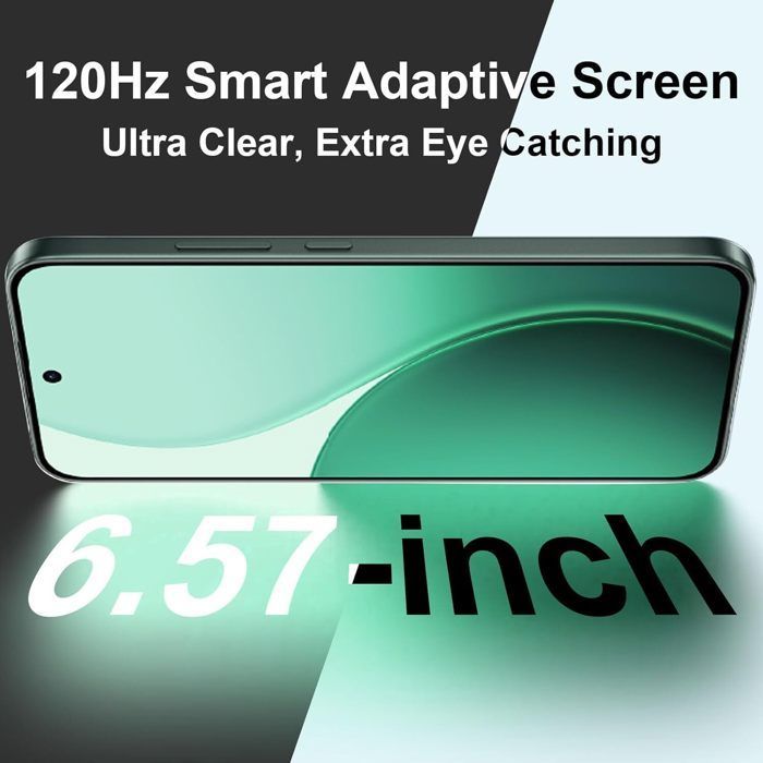 5G Smartphone - OPPO Reno14 F - 8GB RAM - 256GB - Green - 6.57” AMOLED - 6000mAh - AI Image Editor - EU version