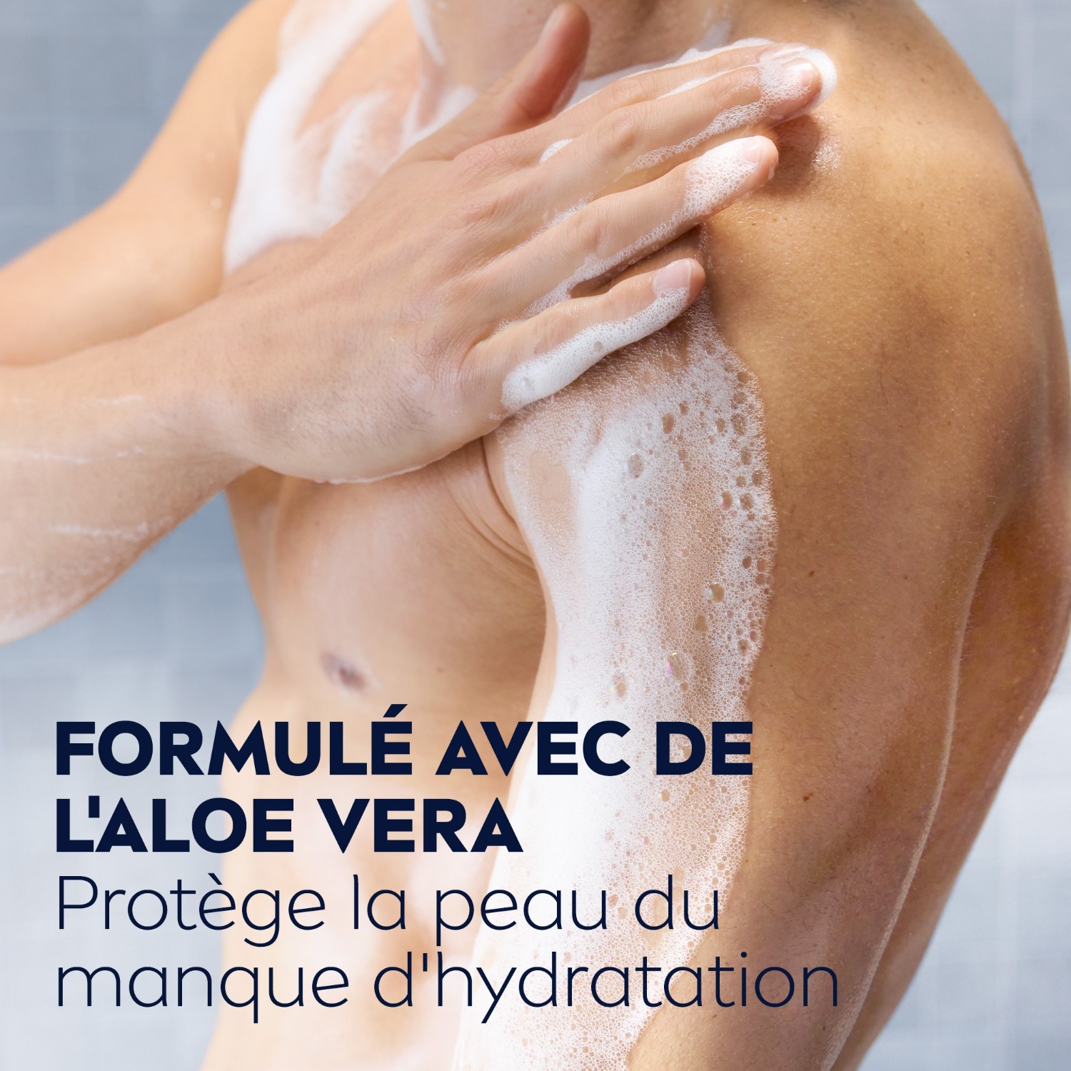 NIVEA Gel douche homme 3en1 visage corps&cheveux Aleo Vera