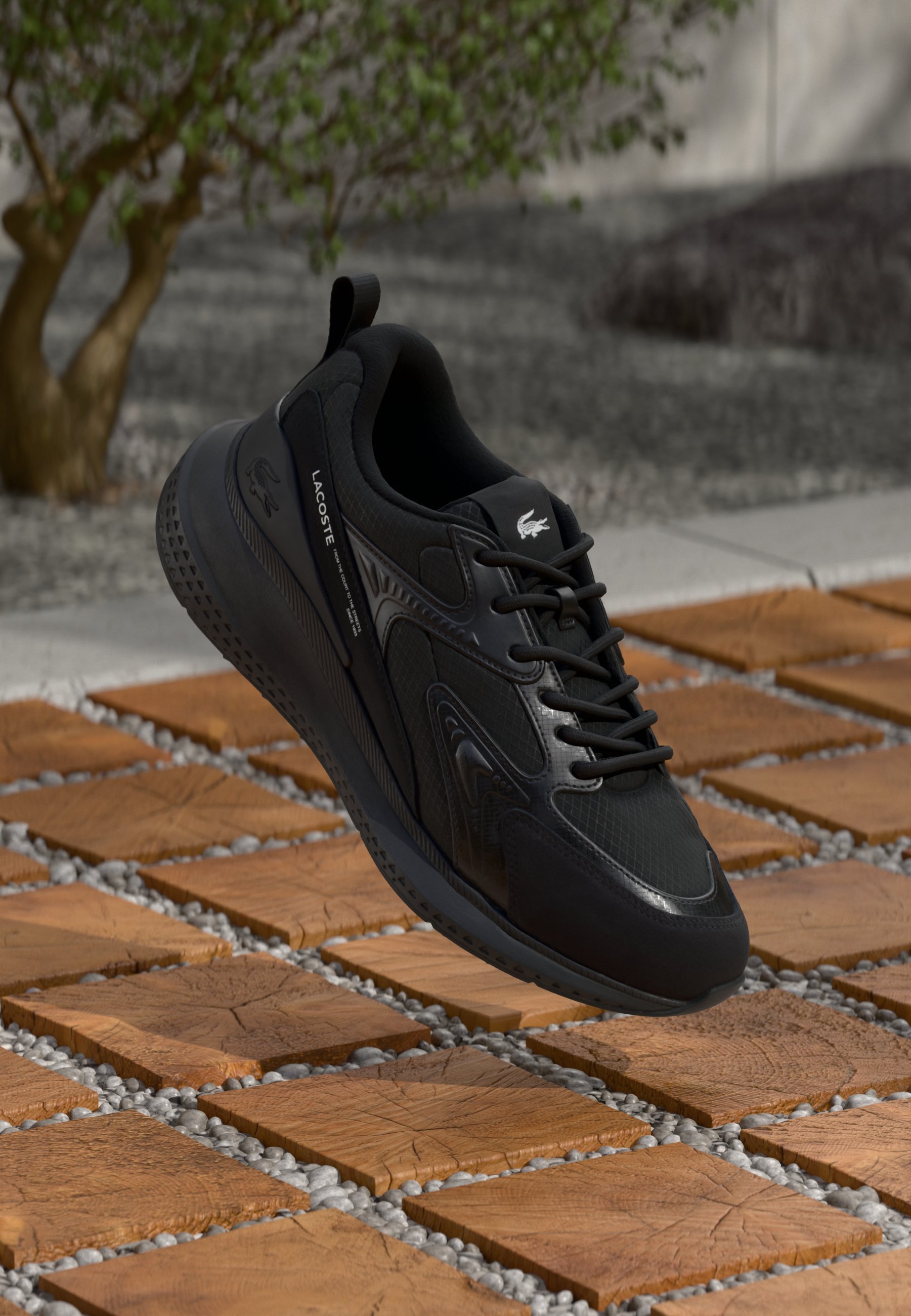 Lacoste L003 EVO 124 - Sneaker - schwarz