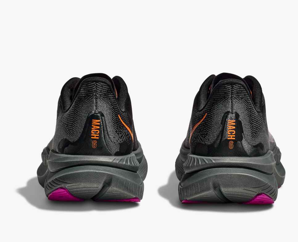 HOKA Mach 6 Nero / Fucsia