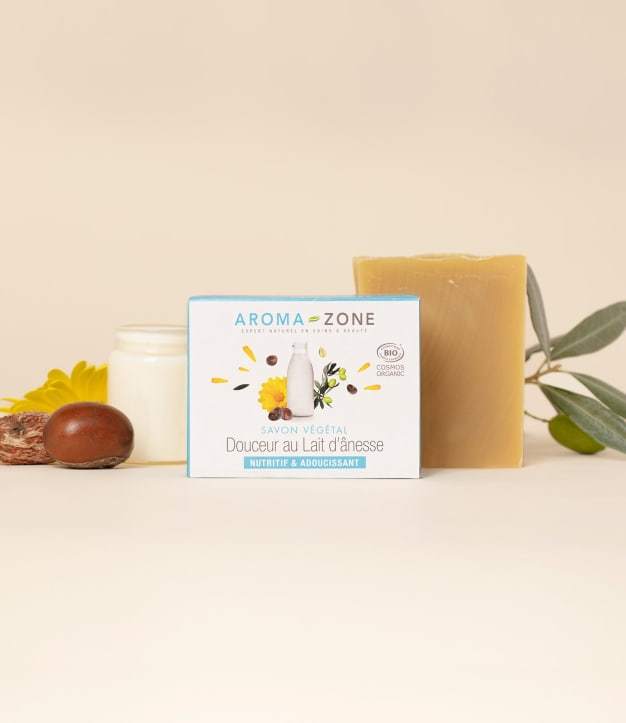 Sapone delicato con latte d'asina biologico - processo vegetale e a freddo