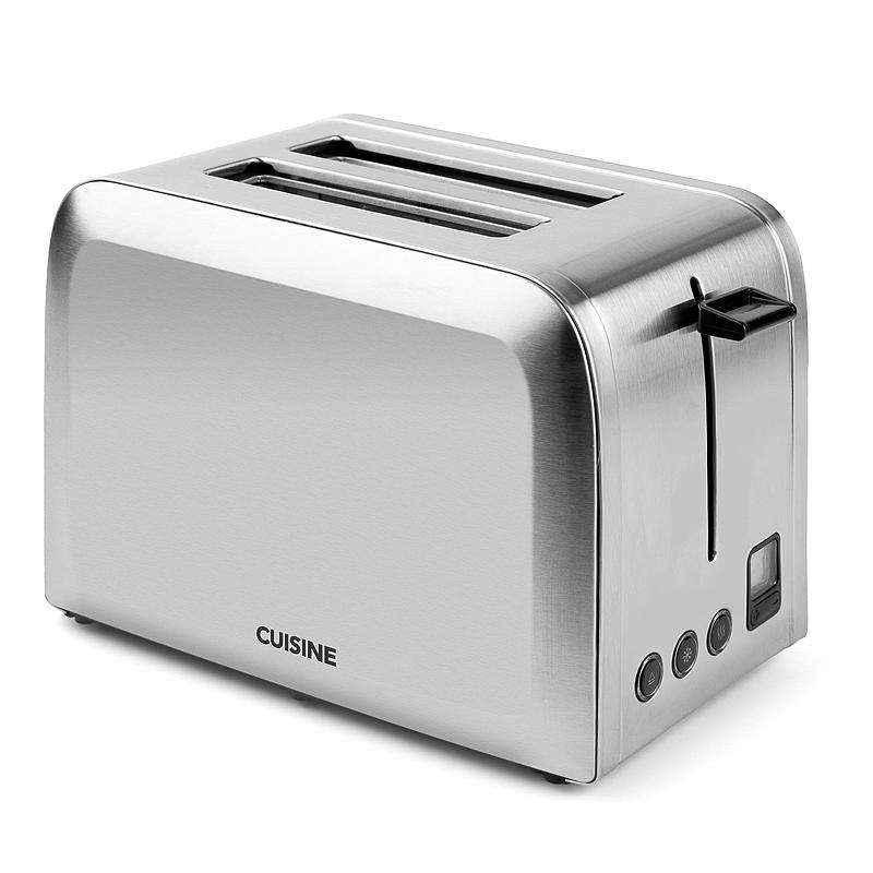 Cuisine Brödrost 2 skivor, stål digital Cuisine