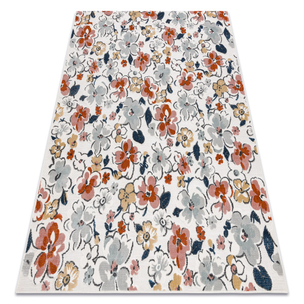Dywan Strukturalny BOTANIC 65239 Kwiaty 78x150 cm