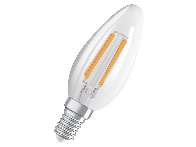 Żarówka LED E14 świeczka z ciepłą barwą światła