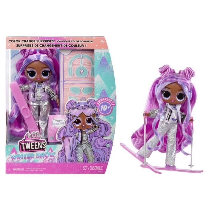 Muñeca LOL Surprise Tweens Winter Snow - Nieve morada - Para mayores de 4 años