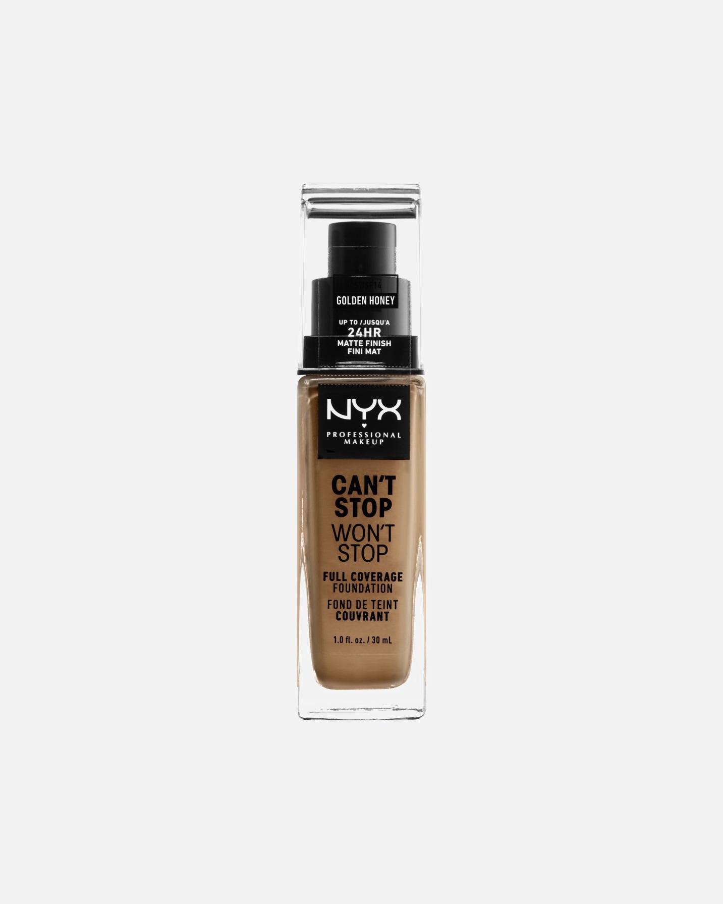 NYX Professional Makeup Foundation Wedding Can't Stop Won't Stop Full Coverage - 30 ml